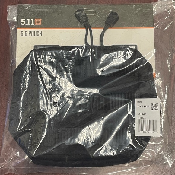 5.11 Tactical 6.6 Pouch. Black #58713. Excellent personal pouch ballistic vest. - Picture 4 of 5